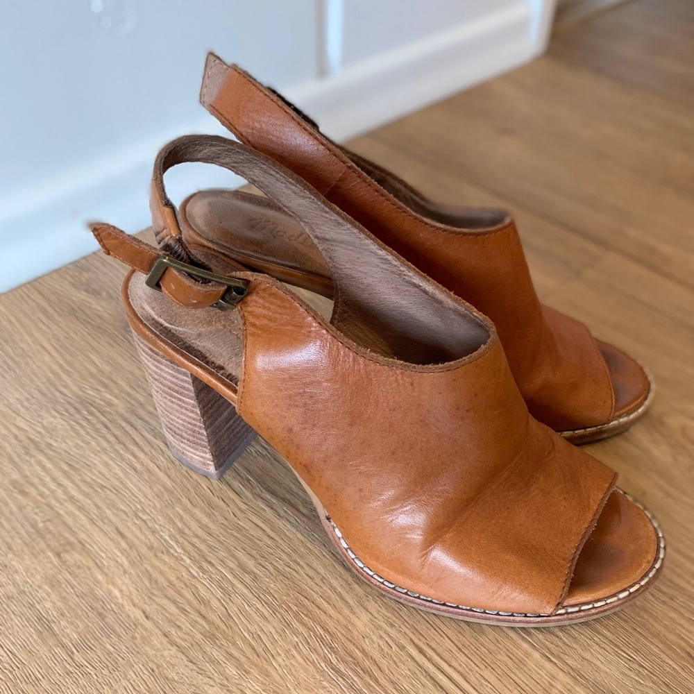 Madewell leather heels